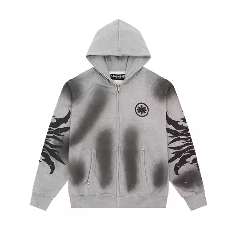 High Street Washed Vintage Terry Hooded Hoodies for Men Pullover Baggy Cotton Sweatshirts Jackets Oversized Loose Hoody