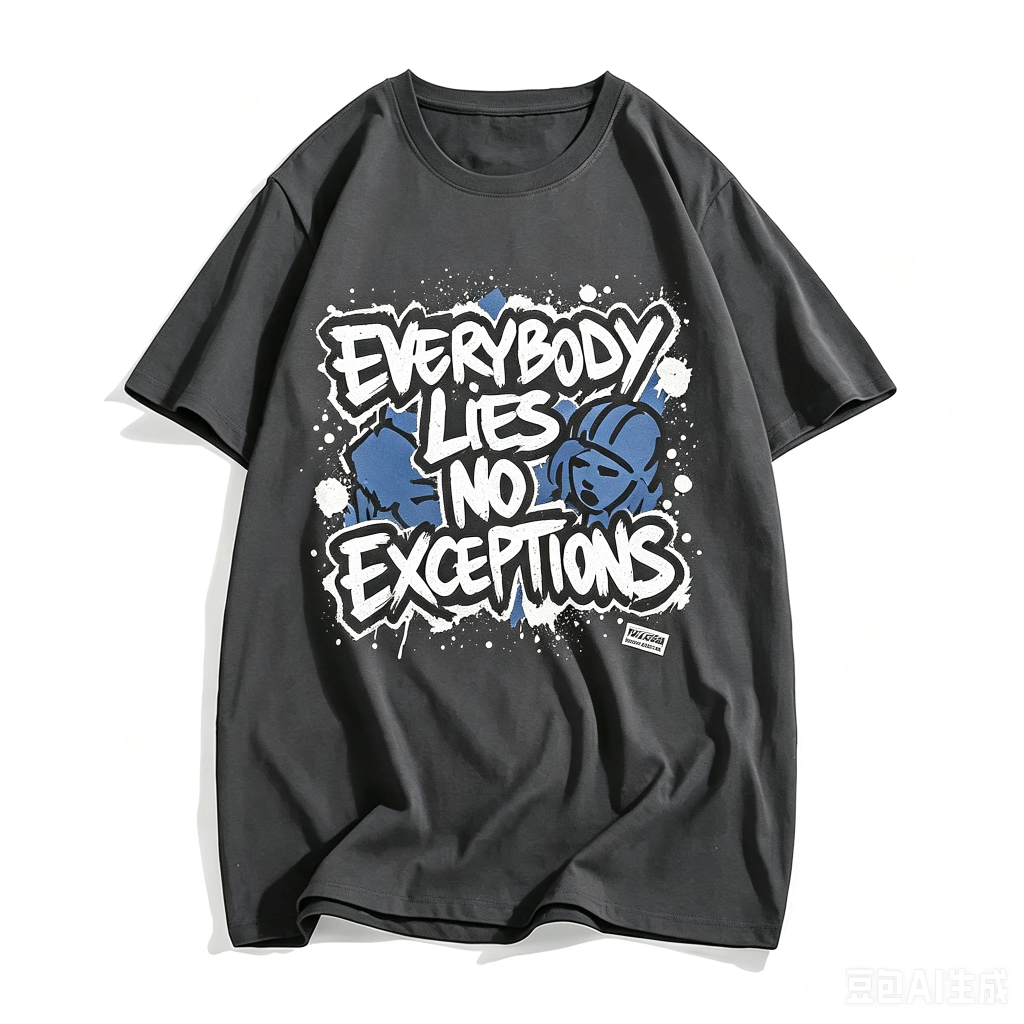 Kaos Grafis Seni Jalanan Hip H - Street Fashion Quotes ulasan dan harga