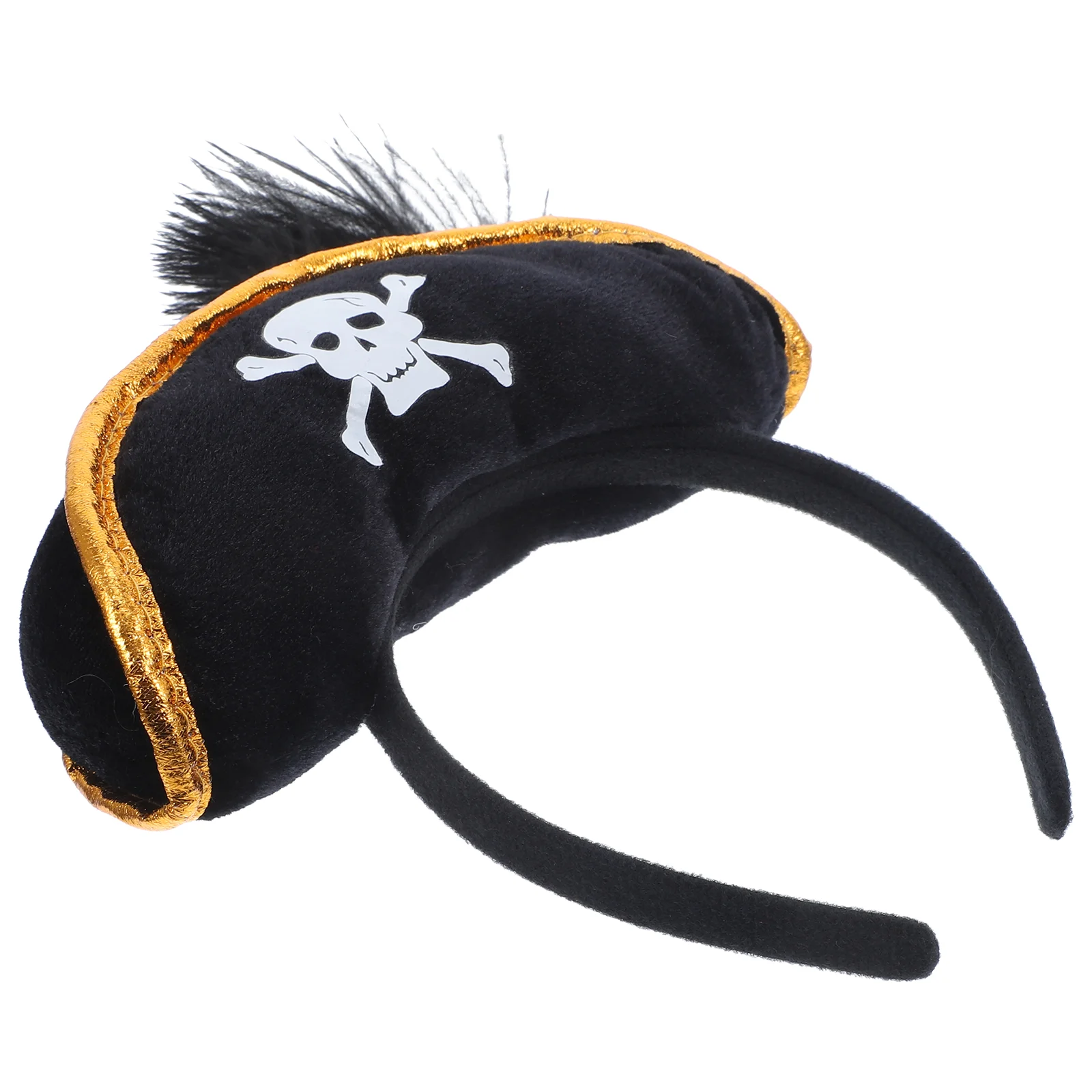 

Skull Hat Headband Halloween Costumes Pirate Dress Headbands Props Accessories Man