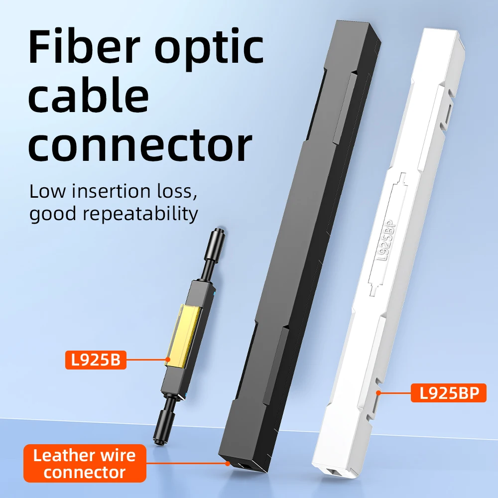 5pcs/lot Fiber Optic Connector L925B Optical Fiber Cold Splicer Splicer L925BP Bare Fiber Fiber Cable Quick Connector Connector