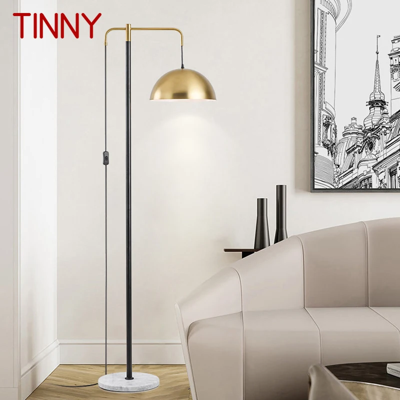 

TINNY Nordic Modern Floor Lamp Fashion Art Family Iiving Room Bedroom Beside The Sofa Creativity LED Decorative Standing Light