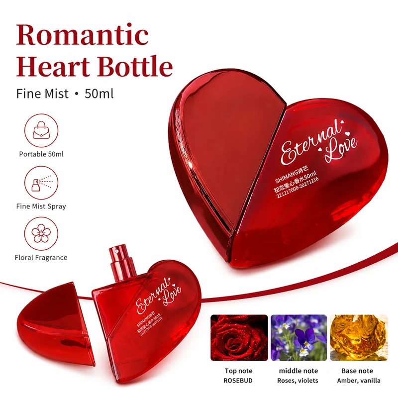 Love Perfume Women Eau de Parfum - 12H Long-lasting Fresh Floral Notes Light Elegant Scent Vegan Cruelty-free Fragrance Spray