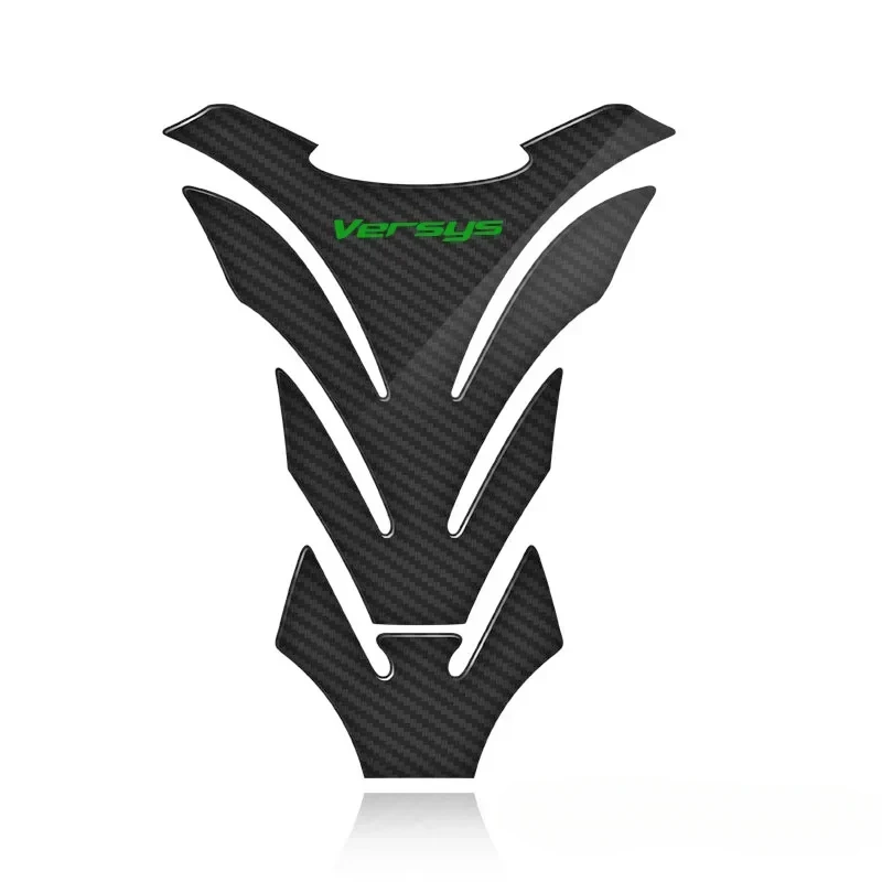 3D Carbon Fiber Motorcycle Fuel Tank Pad Protective Stickers For VERSYSVERSYS 1000 VERSYS 650 1000