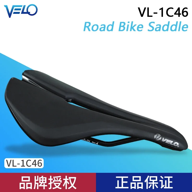 VELO Original VL-1C46 Comfort PU Hollow Breathable Bicycle Saddle for Road Bike Gravel MTB Off-Road Touring Bike Cycling Parts