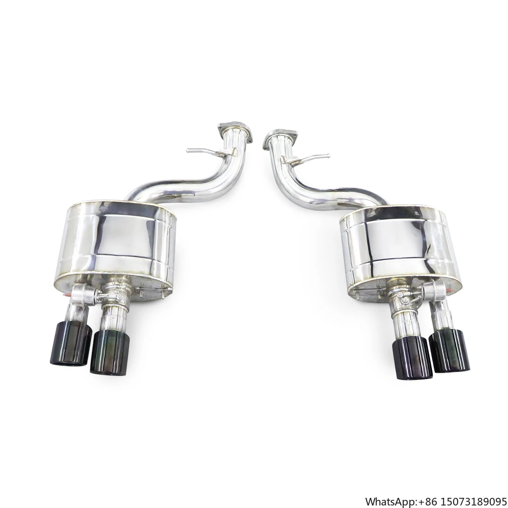Tubo de Escape para 599 6.0l 2006-2015, Escape Catback com Válvulas, Escape de Alto Desempenho Modificado para Corrida