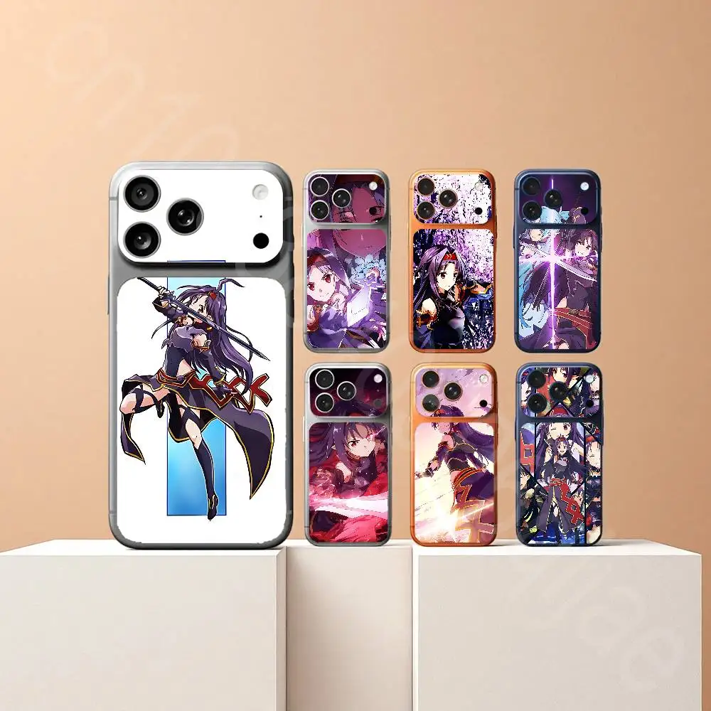 Y-Yukki K-Konno For iPhone 17Pro or 17ProMax Battry Back Cover with Camera Decal Skin Rear Protective Sticker Film