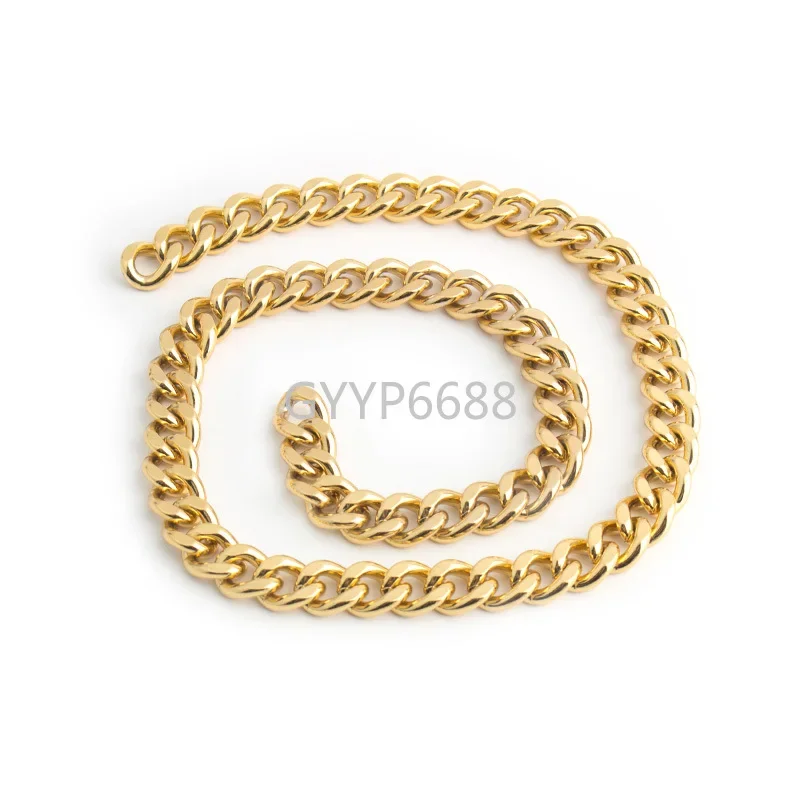 1-5 pieces 3mm thick stain steel chain bag chains accesssories gold bag chain wide shoulder bag strap