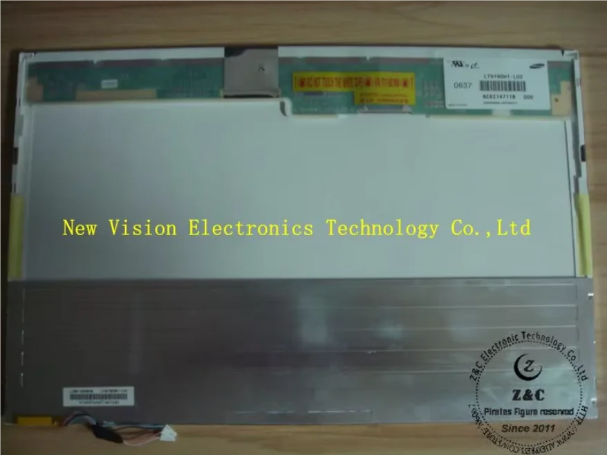 LTN190W1-L01 LTN190W1-L02 Original A+ Grade 19 inch 1680*1050 Industrial LCD Screen Panel Display for SAMSUNG