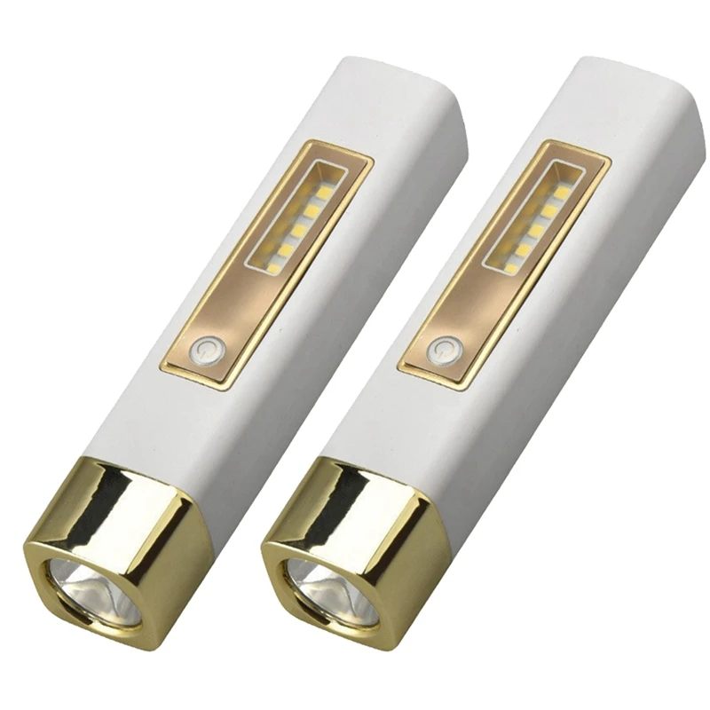 Top-Mini Flashlight Multi-Function Strong Light Flashlight Emergency Power Bank Flashlight Usb Charging Portable Lighting