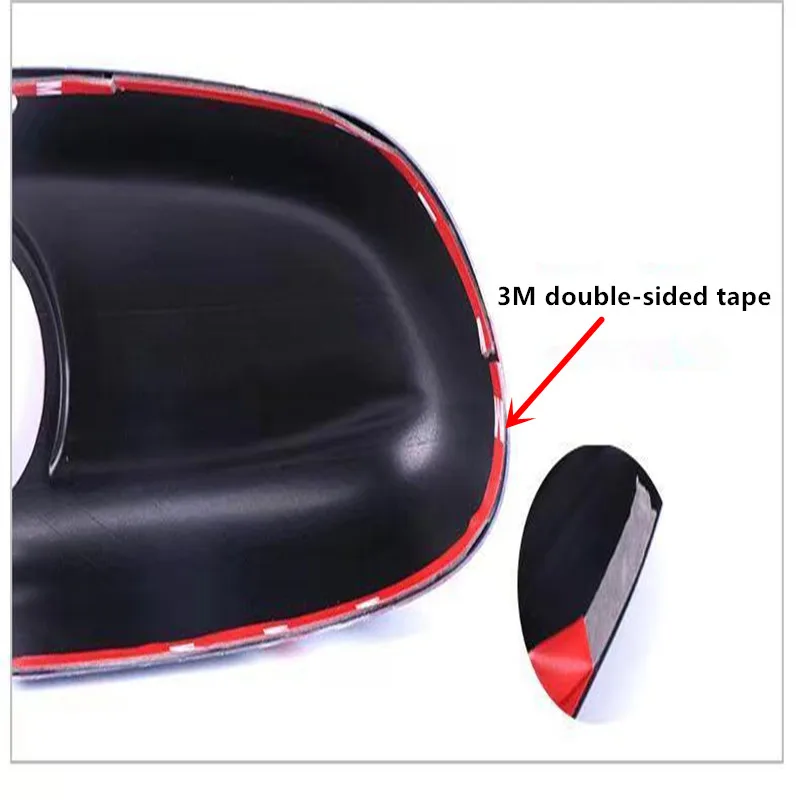 Car Interior Rear View Mirror Cover For MINI One Cooper S JCW R50 R52 R53 R55 R56 R57 R60  Auto Accessories