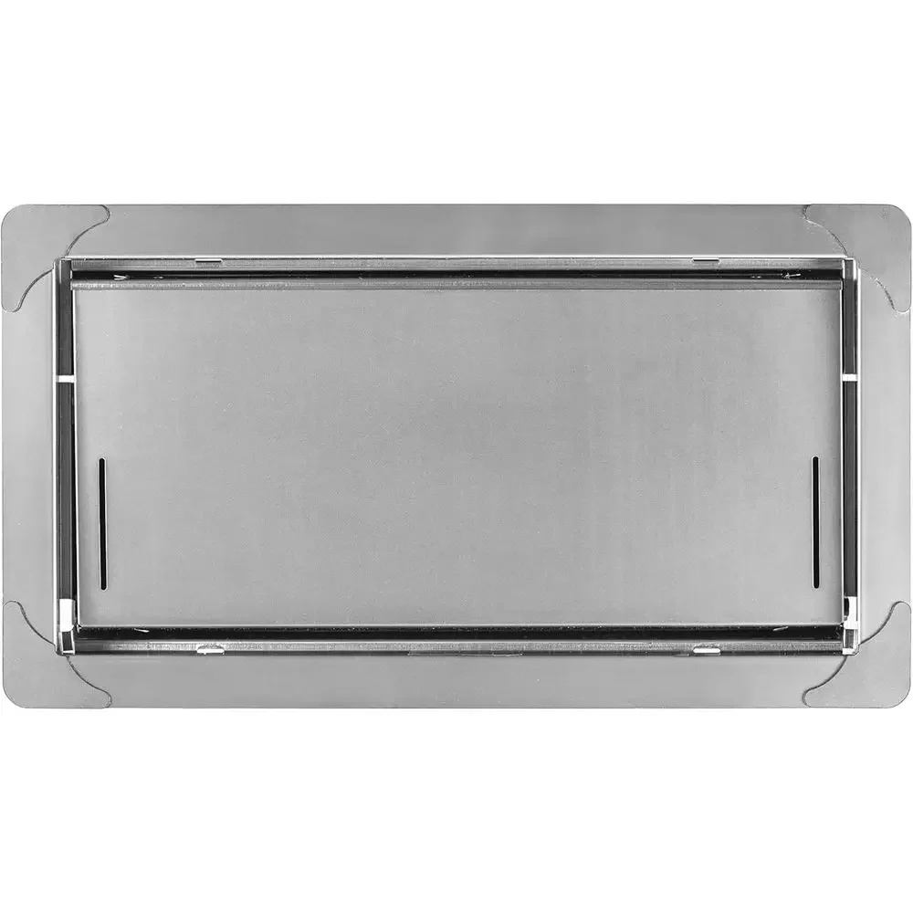 

16x8 Inch Insulated Concrete Foundation Vent, EMA & ICC-ES Certified, Stainless Steel