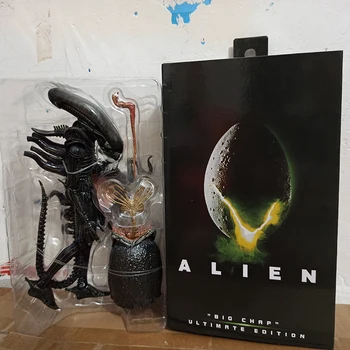 NECA Alien Big Chap Alien Figuur Big Chap Alien Predator 40e Verjaardag Ei Facehugger Beeldje Model Speelgoed Pop Geschenken