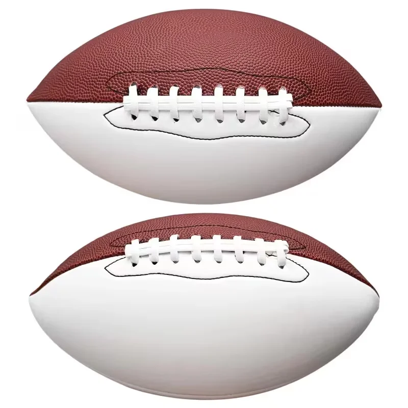 1Pcs American-Style Size 9 Pu Stitched Non-Slip Training Rugby Ball Suitable for Outdoor Use. Pu Stitching Technology Enhances Grip. Pu Material Suitable for Gyms, Playgrounds. Multiple Colors Available