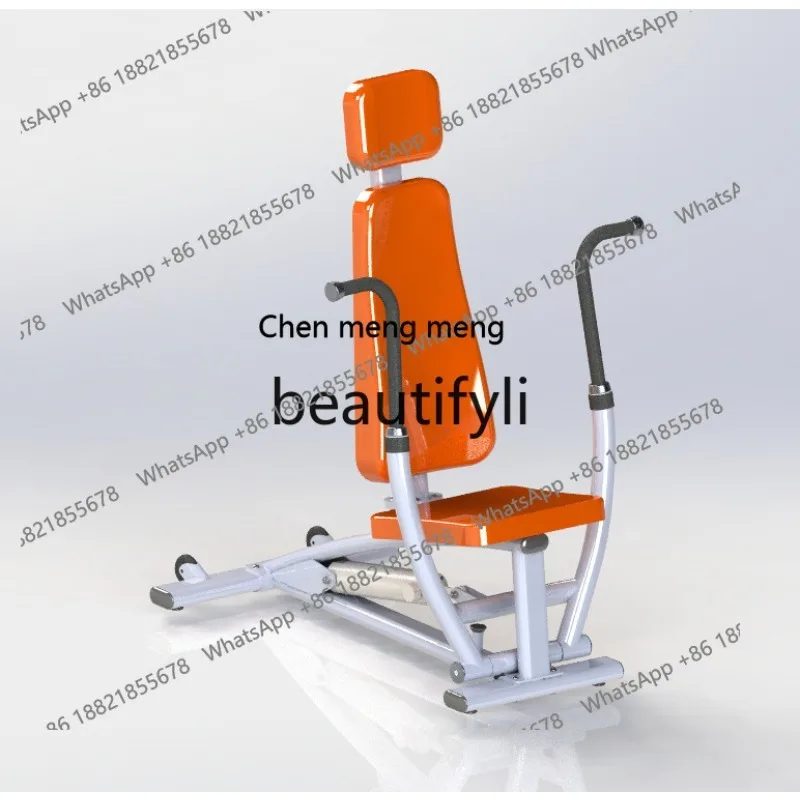 

Commercial gym equipment Full set of hydraulics, fitness trainers, chest push, leg back, chest and hip equipment