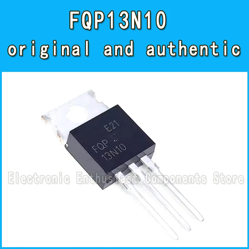 5 unids/lote FQP13N10 13N10 MOSFET N-CH 100V 12.8A TO-220
