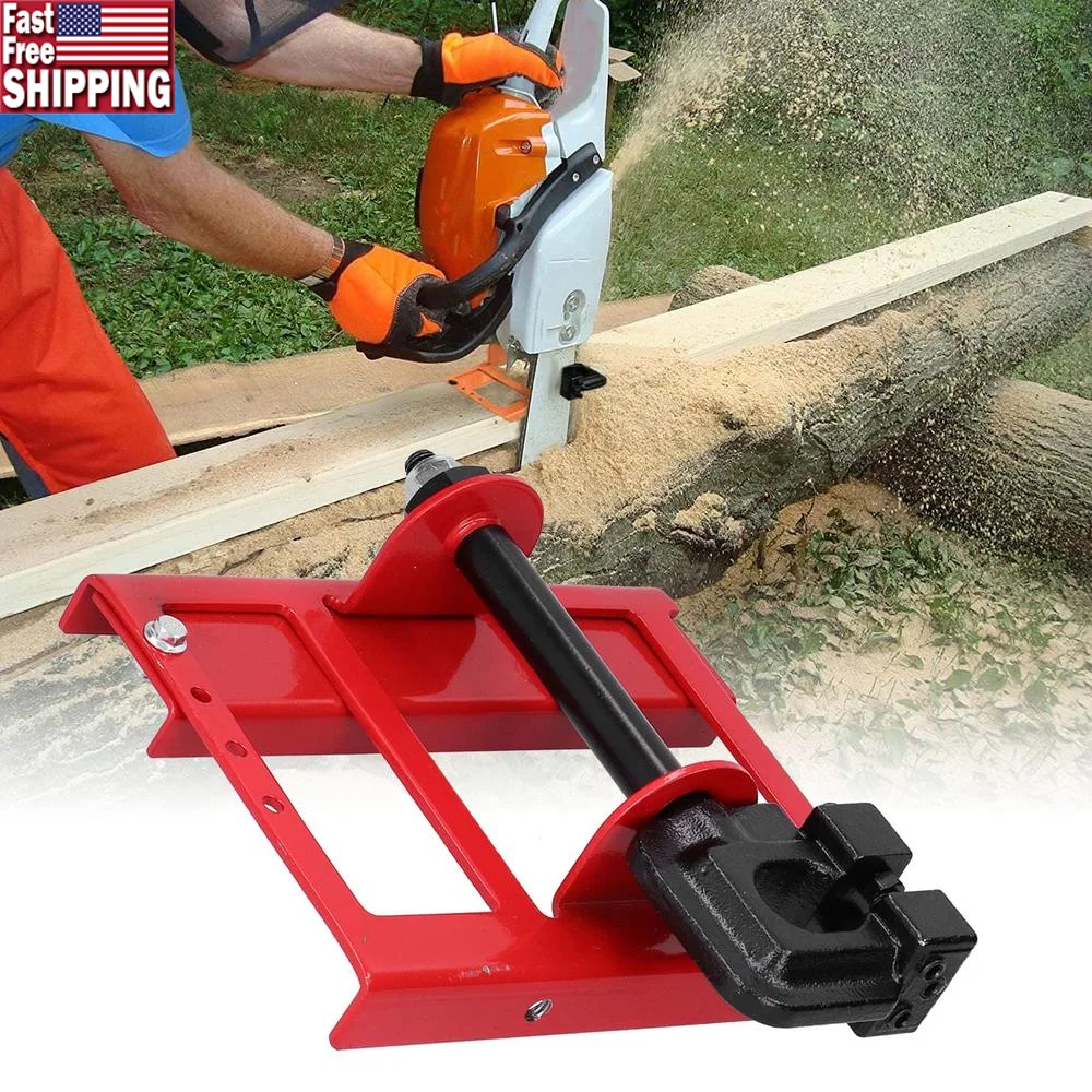 Timber Chainsaw Attachment Chainsaw Mill Lumber Cutting Guide Vertical Mini Portable Wood Timber Milling Attachment