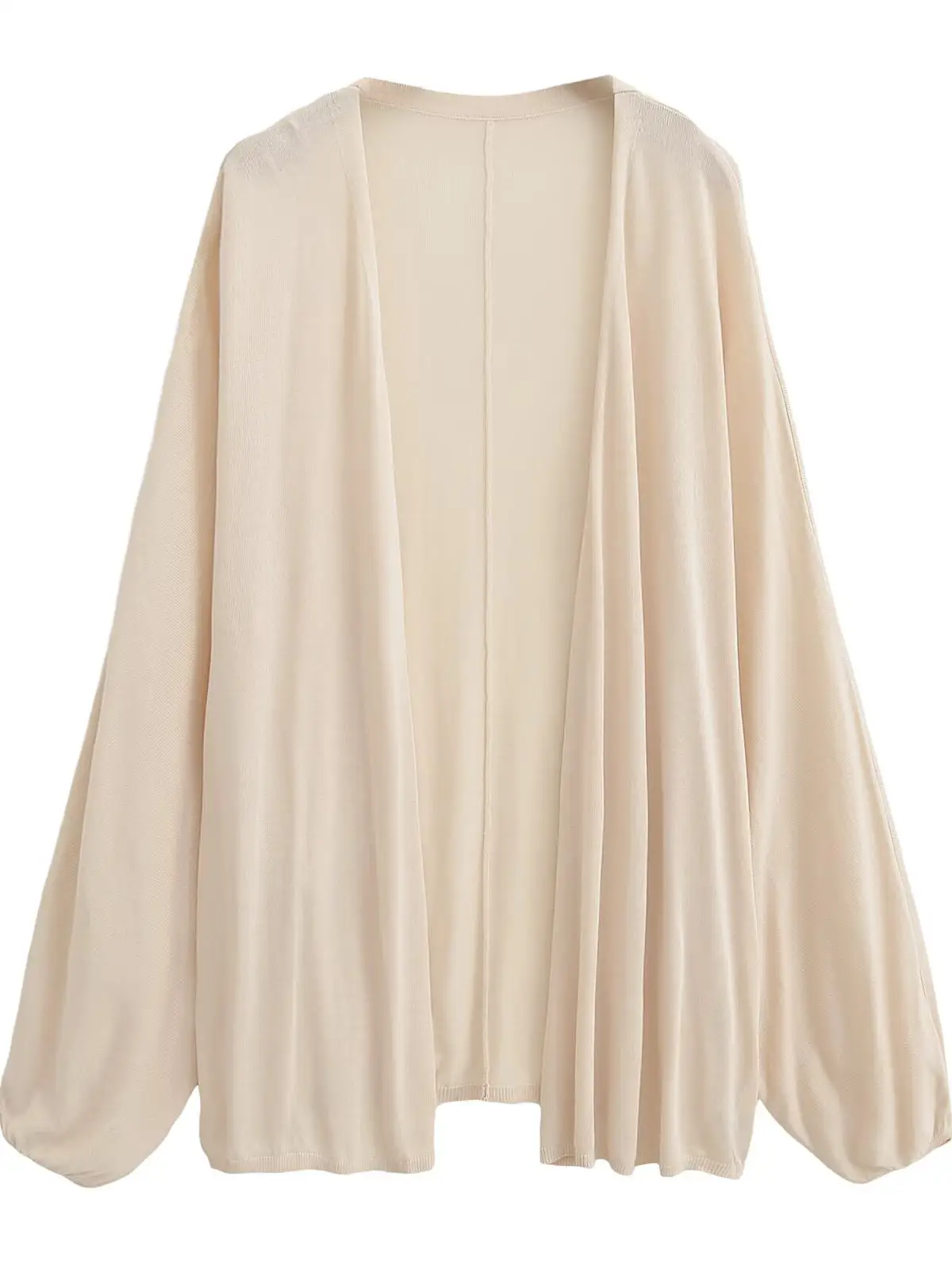 스트리트 슬레 루즈 롱 스웨이드 니트 자외선 차단 의류 통풍감 좋은 마르니레이지 슬레 가벼운 홀로우 아웃 스웨이드 탑스