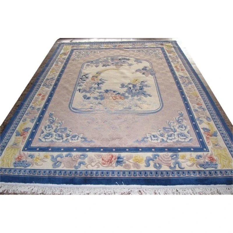 

Imitation handmade wool square Russian bedroom carpet special offer cost-effective Chinese tradition