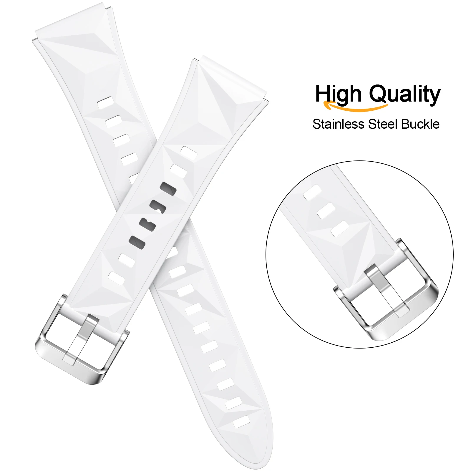 Силиконовый ремешок 18 мм для Huawei Watch GT 5/GT 4 41 мм GT 5Pro 42 мм Ремешок для часов Garmin Vivoactive 4S/3S/2S Venu 2S 40 мм Ремешок