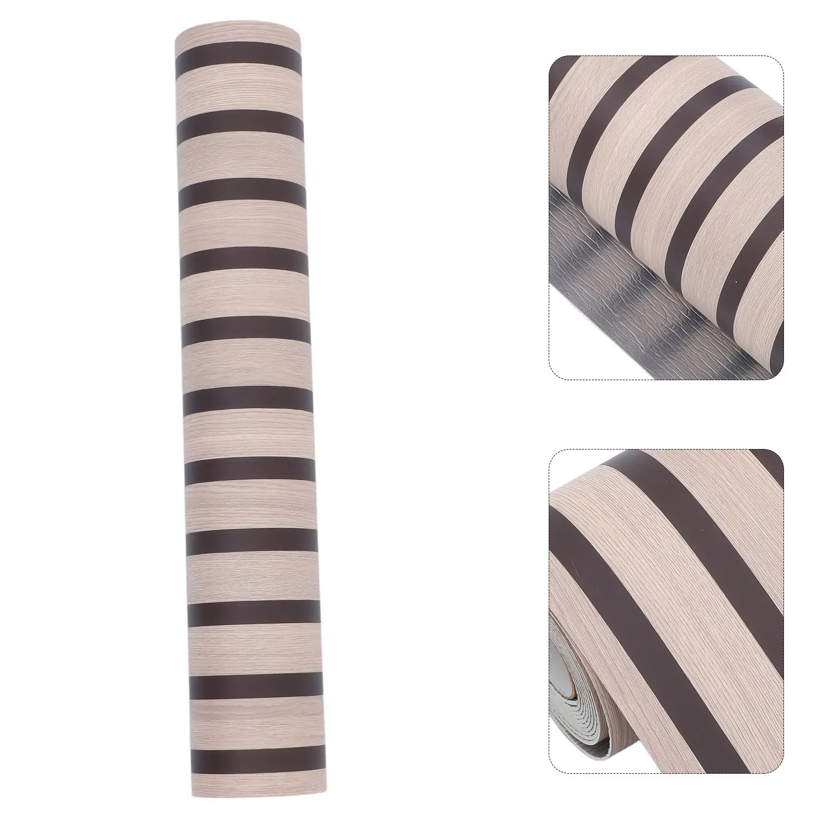 

Самоклеящиеся водонепроницаемые декоративные стеновые панели 60x300 см, серые, под дерево, для кухни