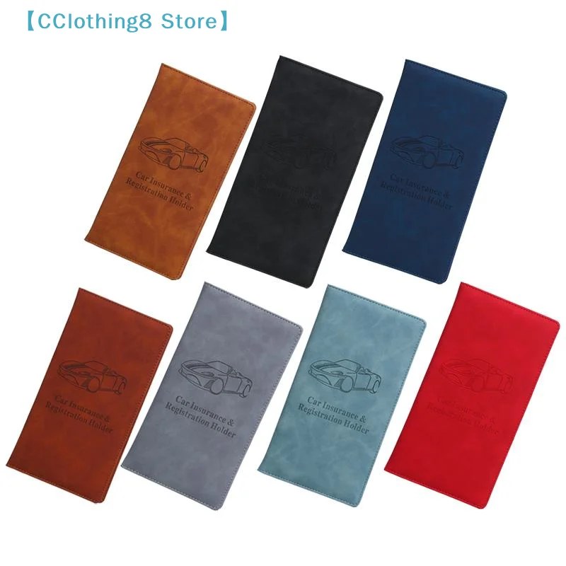 Car Registration And Insurance Holder,Car Document Holder For Cards License,Vehicle Glove Box Car Organizer 【AliS8】