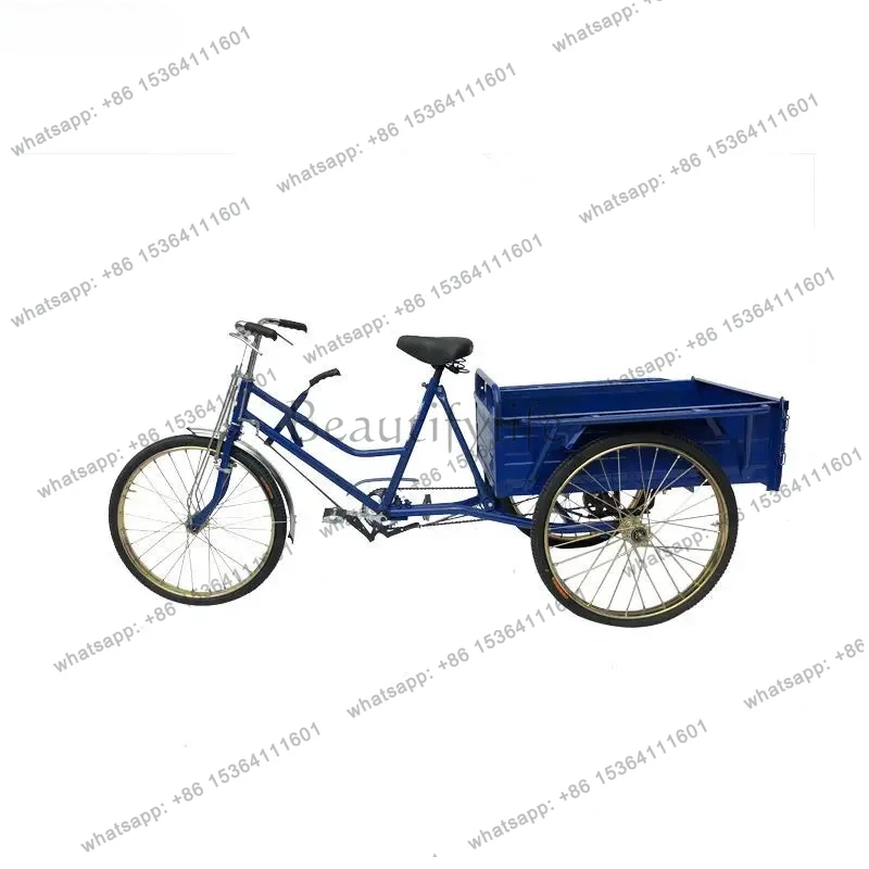 Pedal Tricycle Adult Bicycle Human Power Vehicle Bracket Model Elderly Mobility