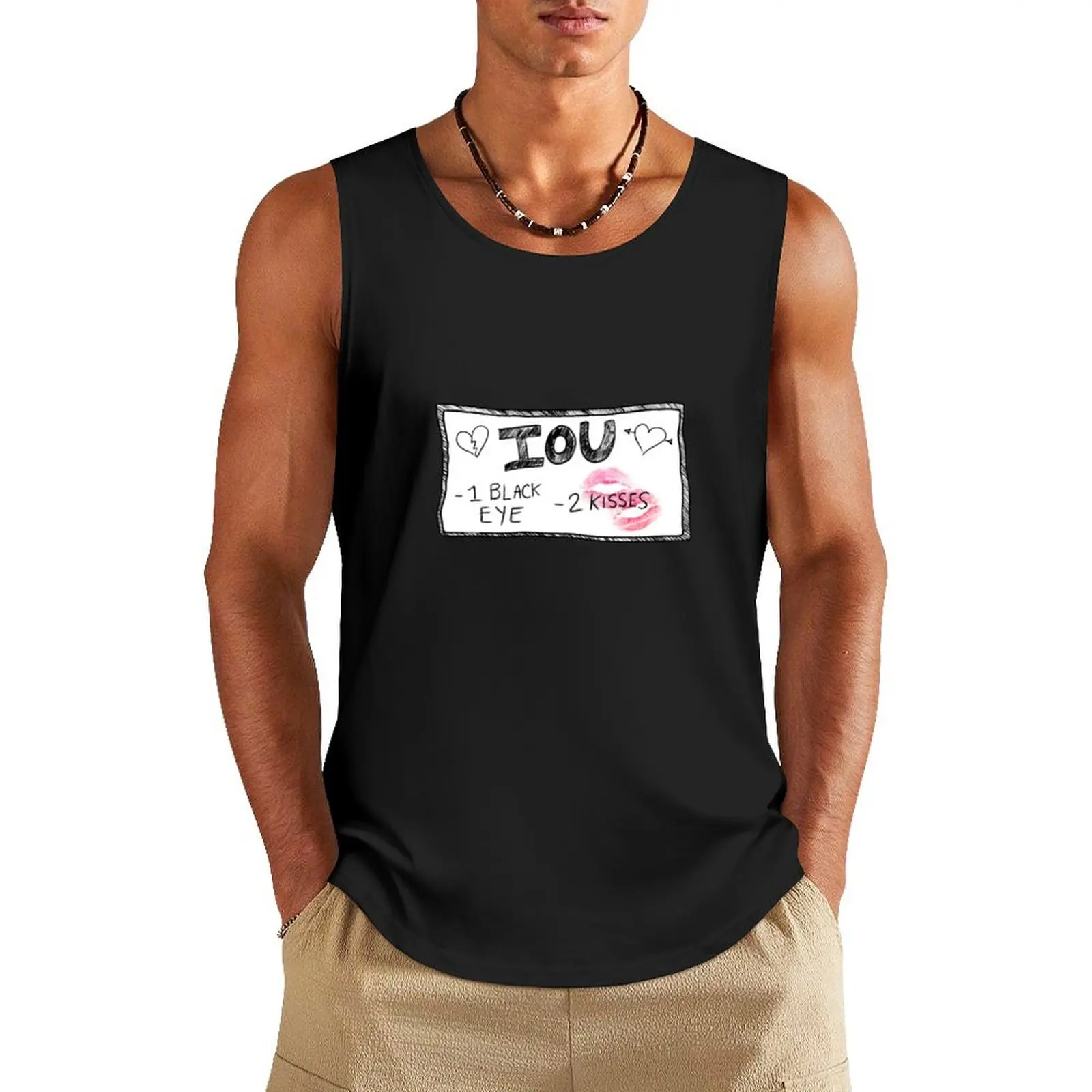 Crush Tank Top gym clothes man t-shirt gym man summer clothes men 2024