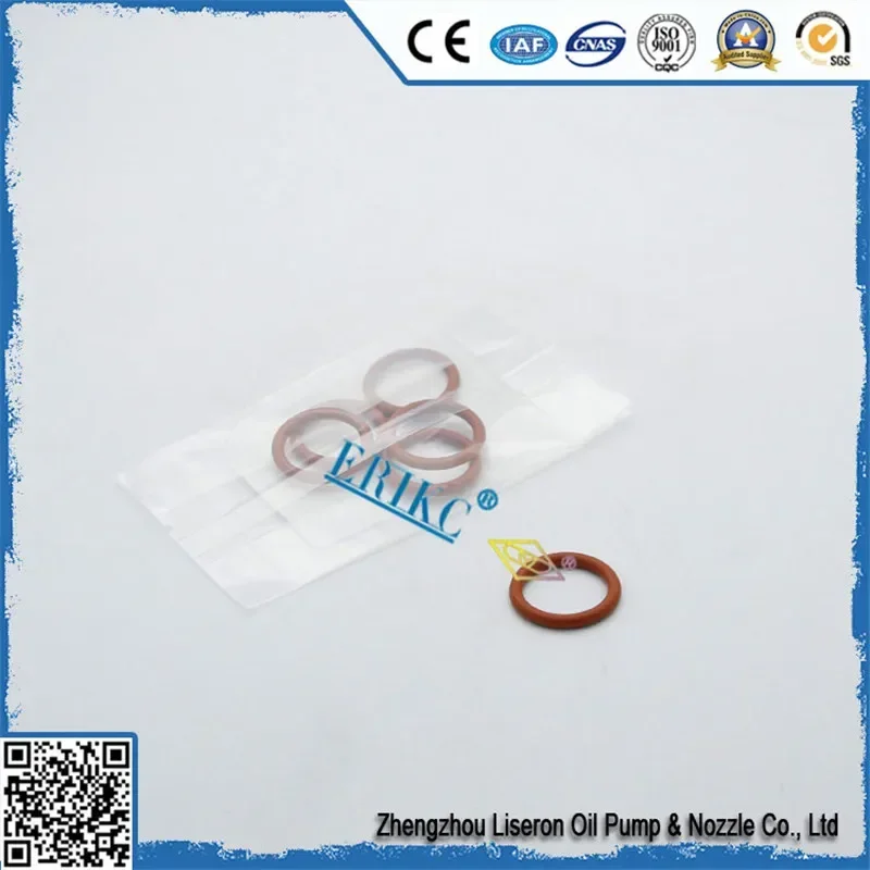 Spare Parts F00RJ01605 Silicone Rubber O-Ring F00R J01 605 Sealing O Ring F 00R J01 605 for BOSCH 0445 120 Series Injector