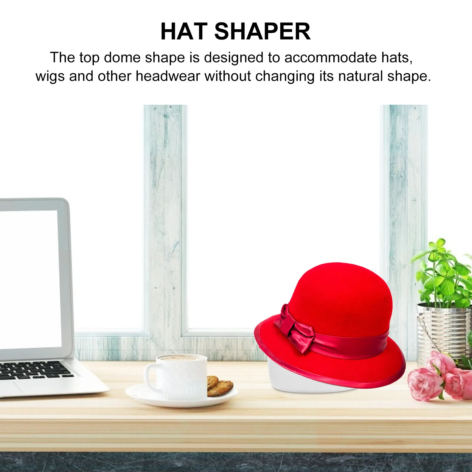 Inflatable Hat Holder PVC Hat Shaper Stand for Baseball Caps Storage Travel Home Use Quick Inflate Deflate Cap
