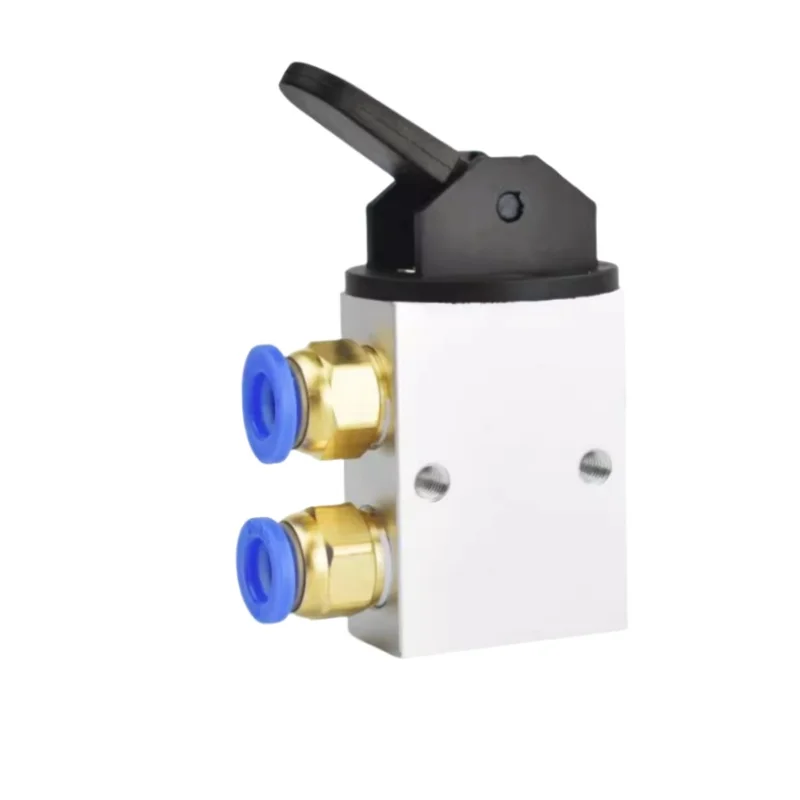 S3HL-08 2 Position 3 Way Manual Handle Control Pneumatic Mechanical Valve PT 1/