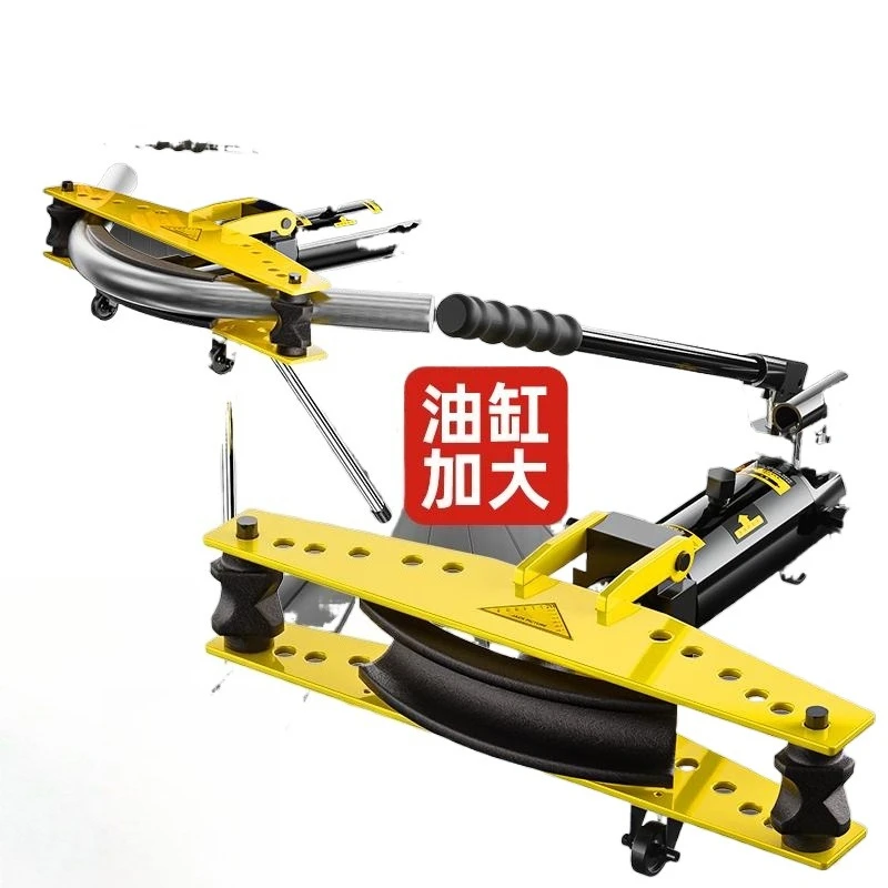 CX DWG-1234 inch electric manual hydraulic pipe bending machine small bending machine