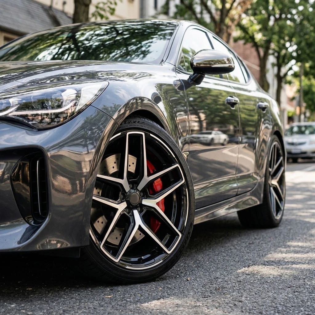 Mesh Design  17 18 19 20 21 22 Inch 5x112 5x114.3 Forged Aluminum Alloy Rims for  Sedan Supercar