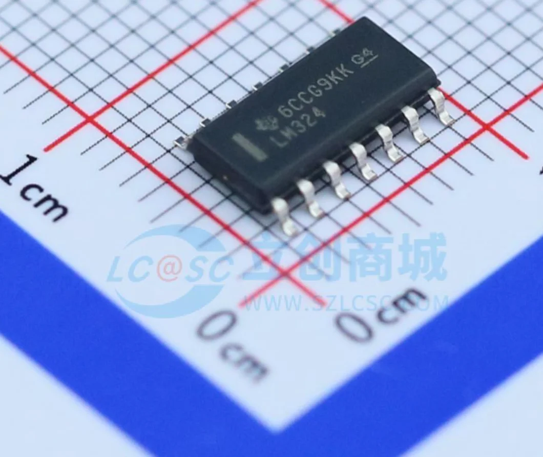 Encapsulación LM324DR de 120 piezas, producto 100% original y genuino, SOIC-14