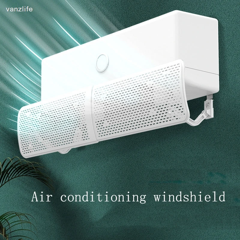 Household air conditioner wind deflector, anti direct blowing wind shield wall mounted cold air outlet air guide plate artifact