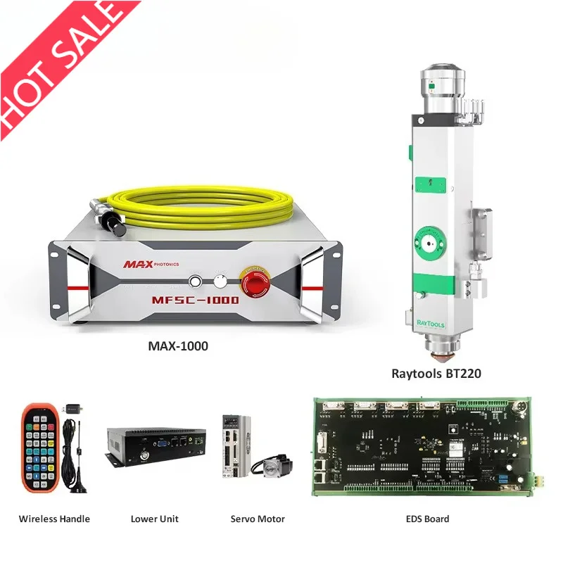 Fiber Laser Cutting Machine,MAX Laser Source,cutting head,control system,Easy To Operate
