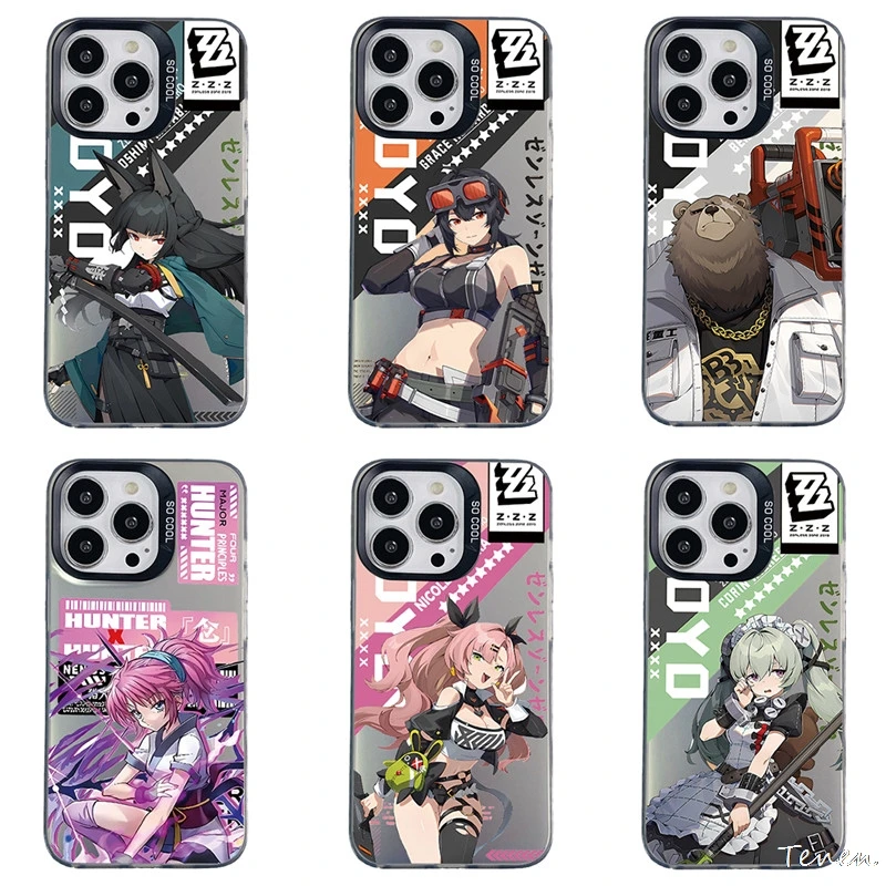 Japan Anime Lori royal elder sister Phone Case for iPhone 11 12 13 14 15 16 Pro Max Plus Zenless Zone Zero Boy Girl Games Cover