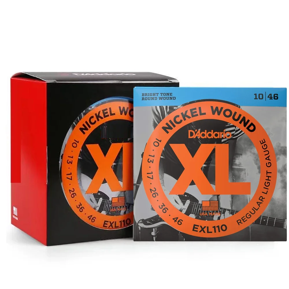 

Electric Guitar String Acoustic EXL110 EXL120 EJ10 EZ890 Nickel Wound Carbon Steel EJ27N EJ45 Classical Rope 10 pcs