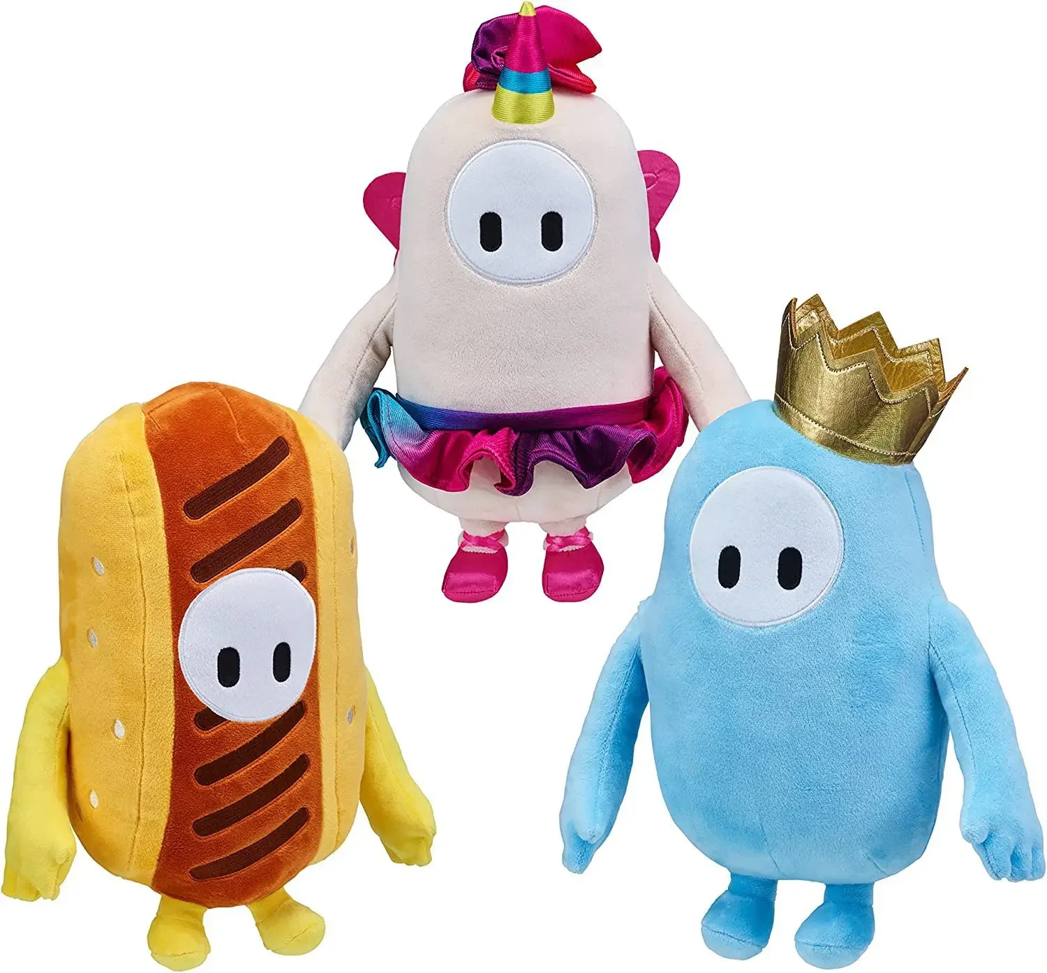 New Jelly Bean Ultimate Knockout Plush Toy Cartoon Game Doll Decoration Room Sofa Children's Birthday Collection Gift