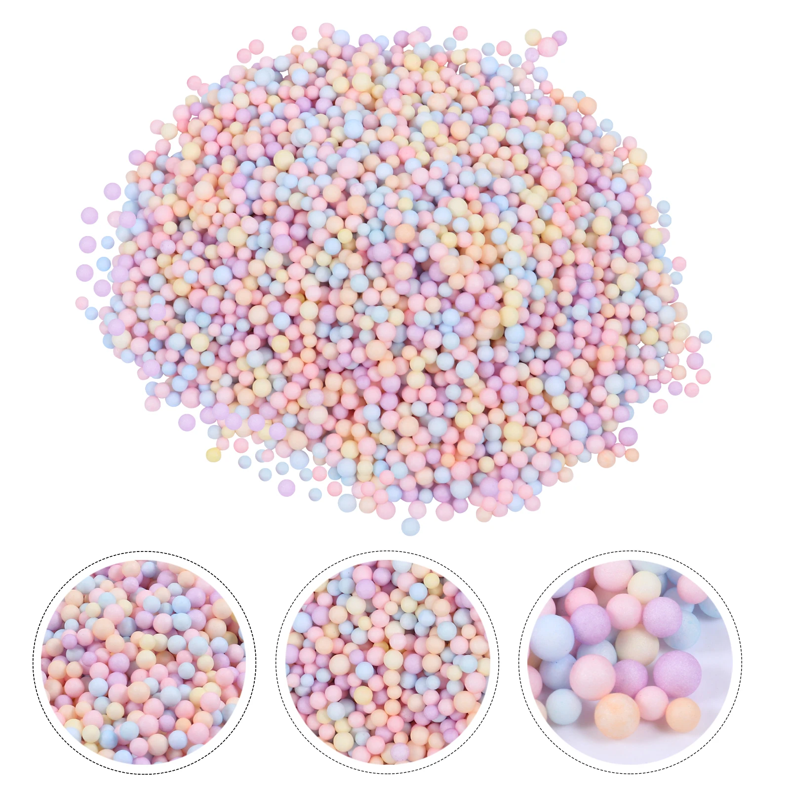 Foam Ball Making DIY Balls Colorful Filling Beads Small Decoration ing Fruit