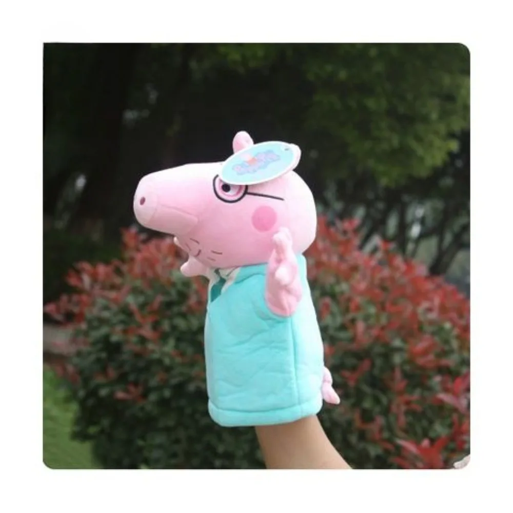 น่ารัก Peppa Pig ถุงมือตุ๊กตาหุ่นมือตุ๊กตาของเล่นอนุบาล Story Interactive Props เด็กเกมถุงมือตุ๊กตา