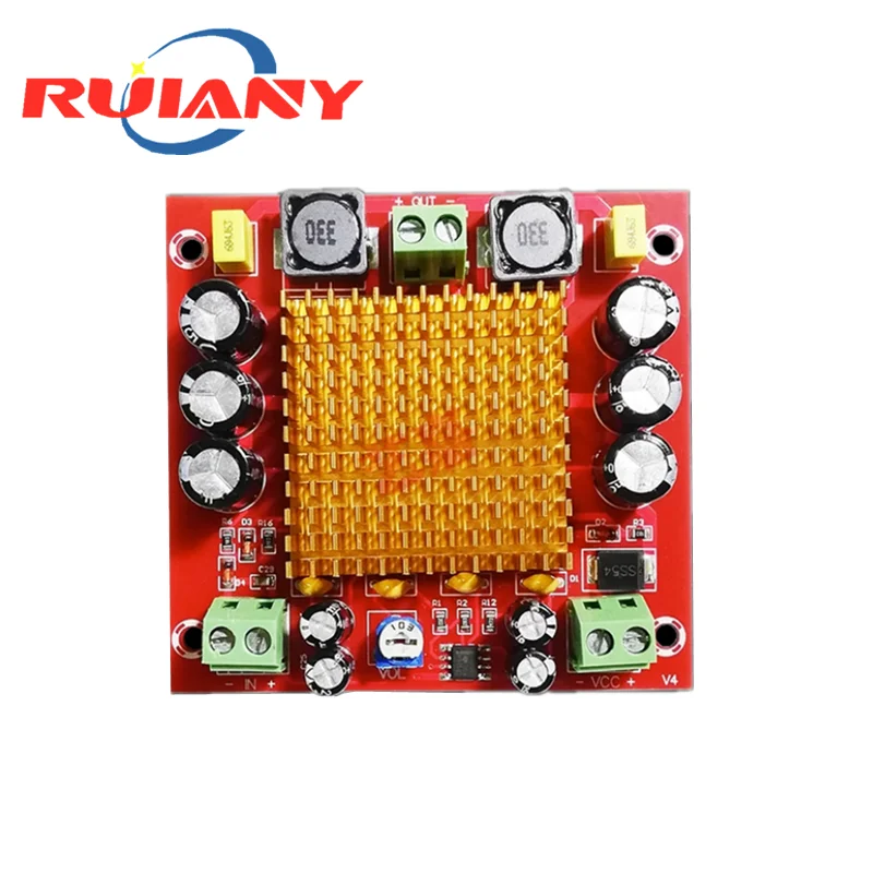 Tpa3116d2 Mono 150W Digitale Eindversterker Board High Power Audio Versterker Module Diy Audio Box Modificatie