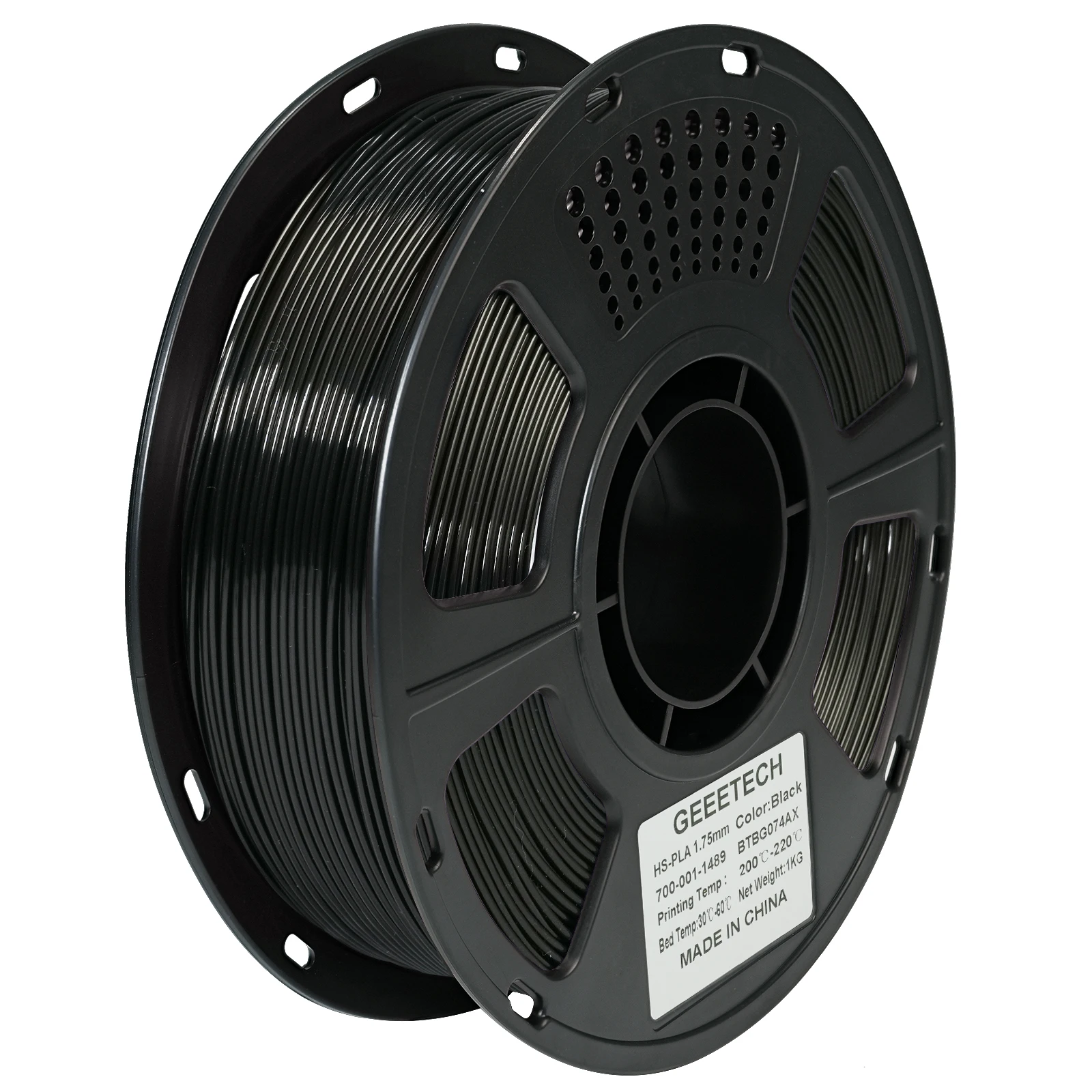 GEEETECH Hochgeschwindigkeits-PLA 3D-Drucker Filament 1kg 1,75mm, Bessere Fließfähigkeit, Schnellere Aushärtung & Druckgeschwindigkeit, Höhere Druckqualität
