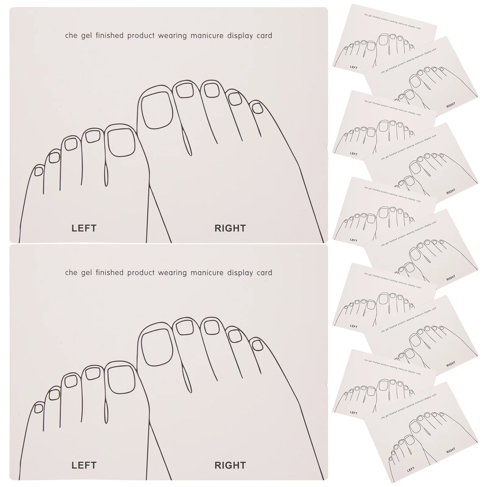 Présentoir de couleur pour ongles, 15 pièces, sûr, pratique pour une utilisation durable, cadeau parfait pour les collectionneurs d'ongles, panneau d'affichage pour faux ongles