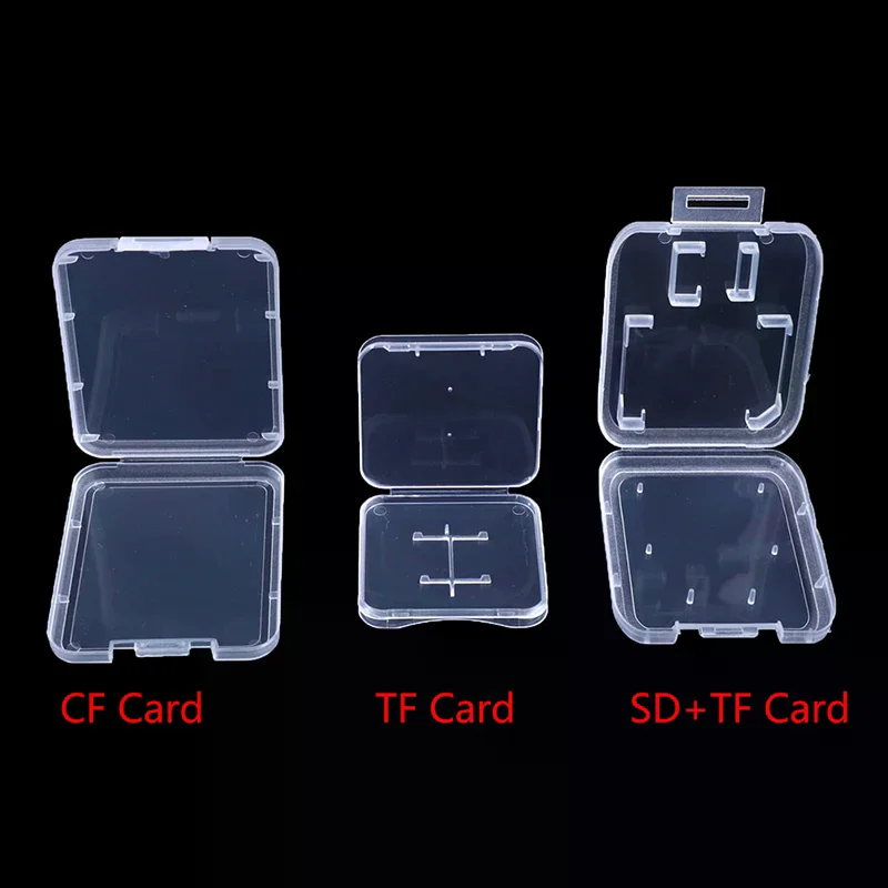 5/10pcs  Clear Plastic Game  Card Box Case Cover Games Boy Advance Protective Holder Storage