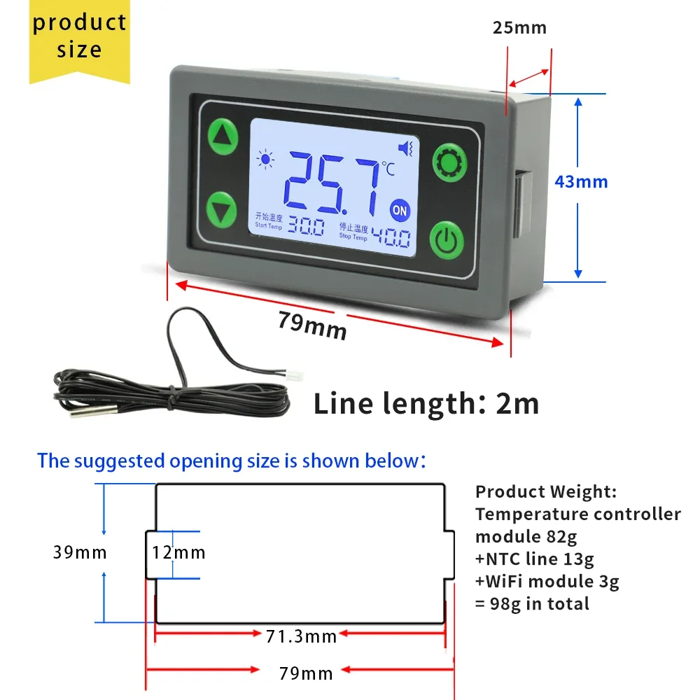 X Y-SA30-W/X Y-SA30 cyfrowy wyświetlacz LCD inteligentny termostat aplikacja na telefon komórkowy zdalnie sterowana 110-220 V 30 Wifi regulator