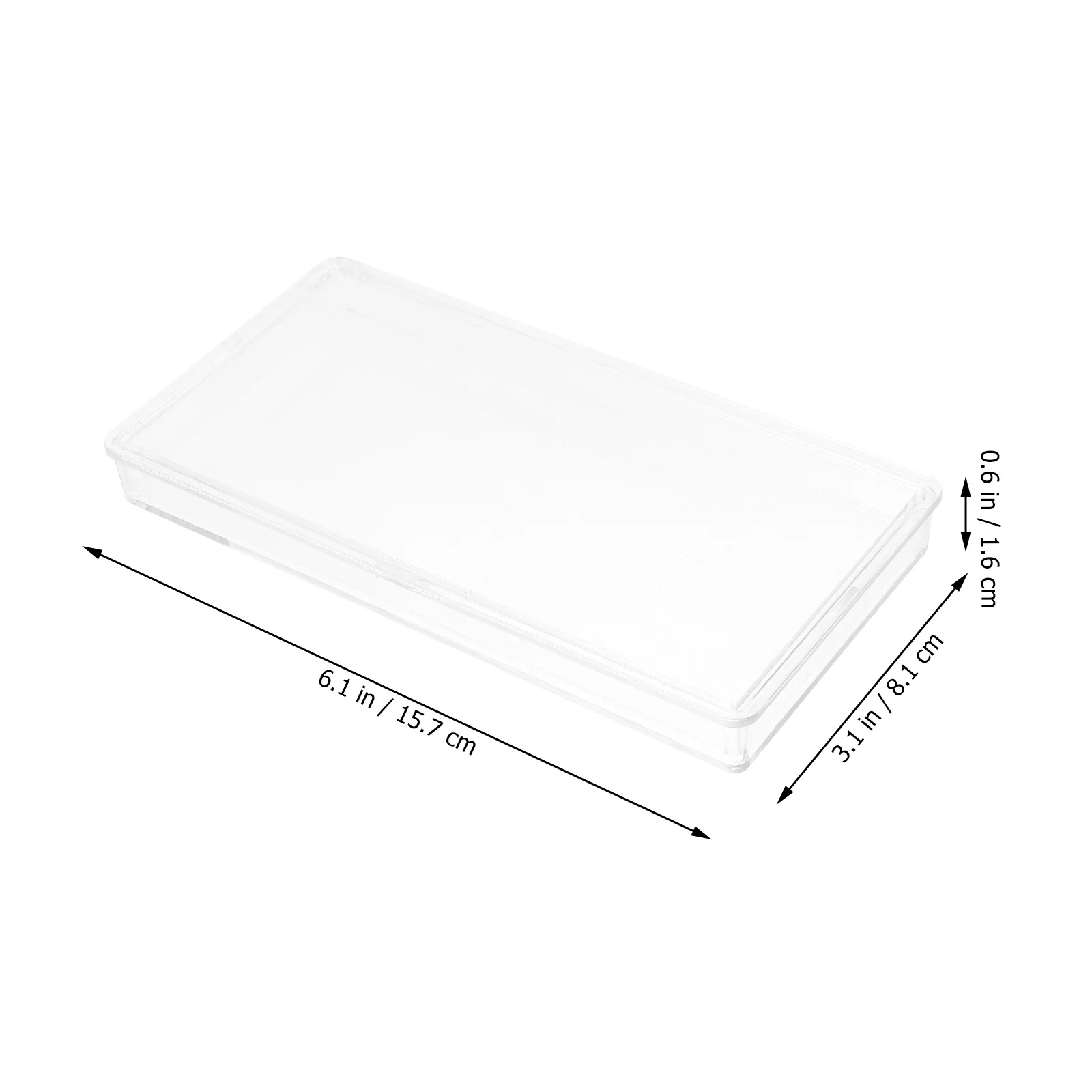 Custodia protettiva per soldi in carta di plastica Porta banconote di grandi dimensioni Porta francobolli Organizzatore Scatola portaoggetti per esposizione da collezione