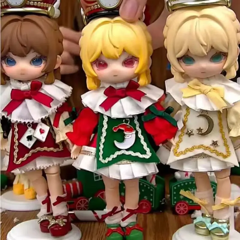 ليلولو صندوق أعمى الجيل الثاني 12 نقطة Bjd المشتركة المنقولة خرافة نمط دمية العصرية تحصيل عمل الشكل لعبة