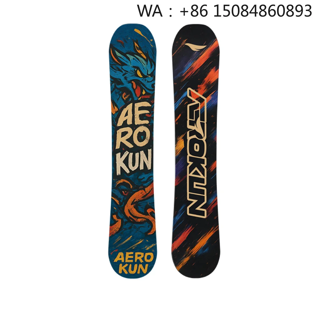 

Ergonomic Carbon Fiber All Round Snowboard Professional Adult Winter Season Freestyle Ski Equipmen