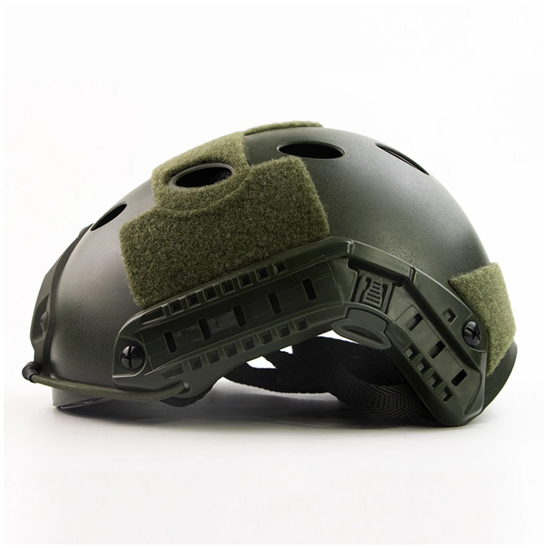 Szybki kask Airsoft kask ABS nowy pogrubiony Outdoor PJ wiatrówka wyposażeniem ochronnym strzeleckie CS