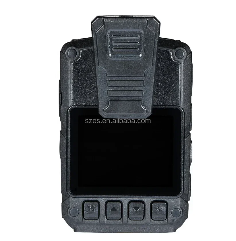 SOS Button Alarm Body Camera ,4G WIFI Free CMSV9 Software For Real Time Body Worn Camera